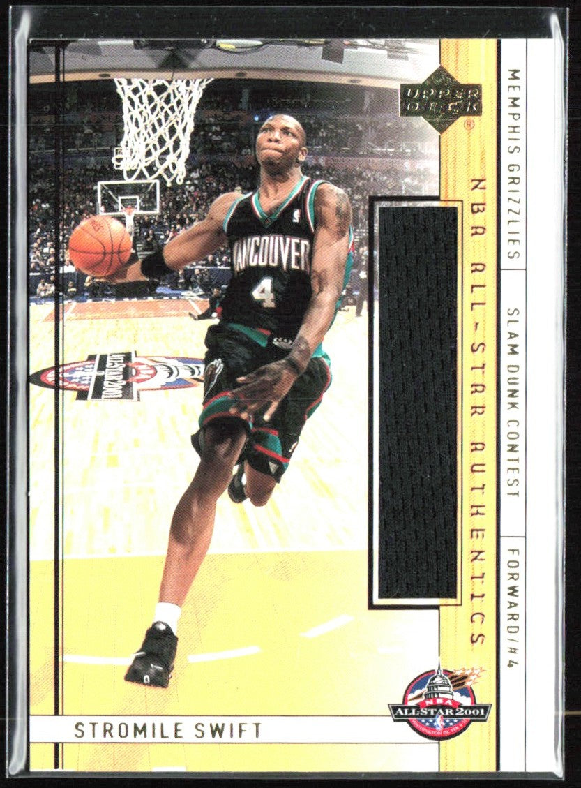 Stromile Swift 2001 Upper Deck NBA All-Star Authentics Jersey #SS-AS