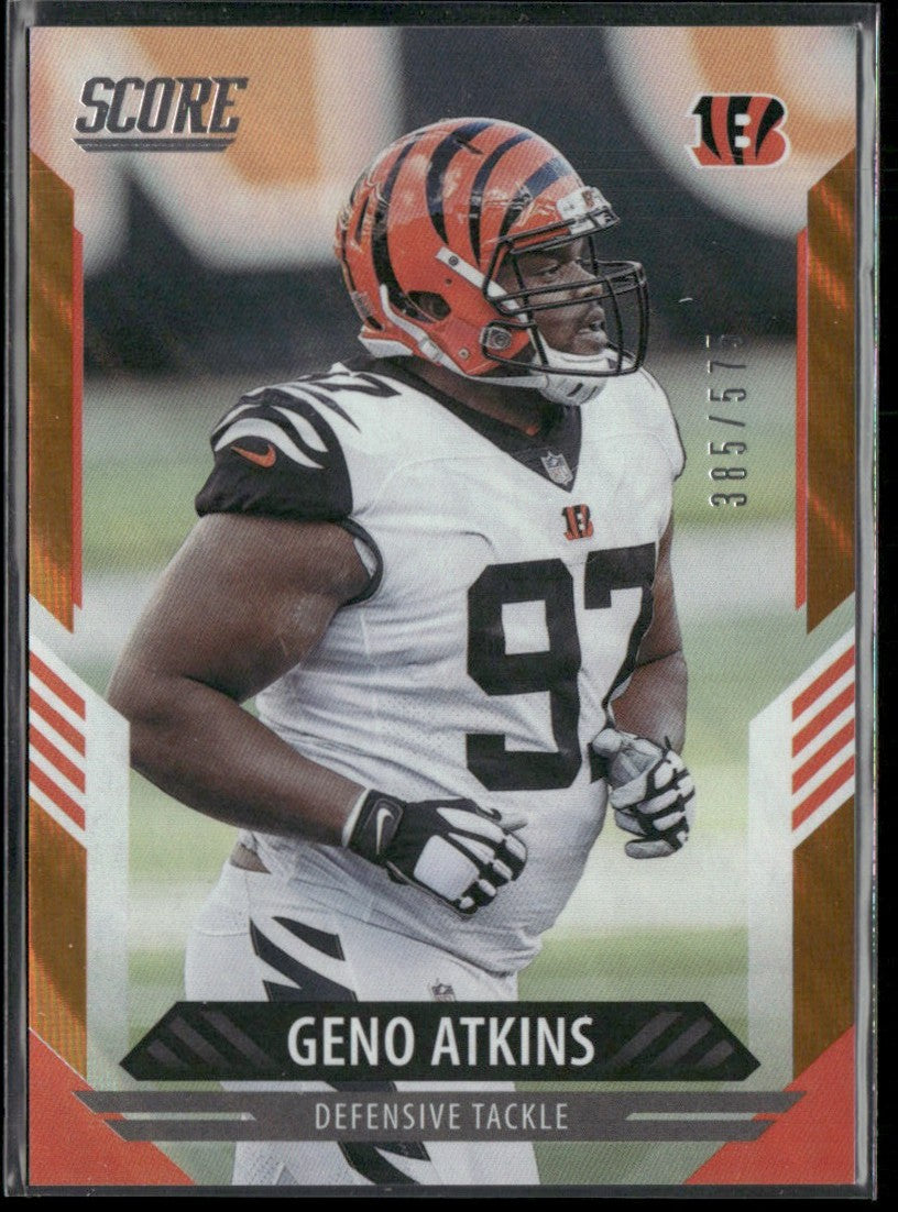 Geno Atkins 2021 Score Lava /575 #281 Cincinnati Bengals