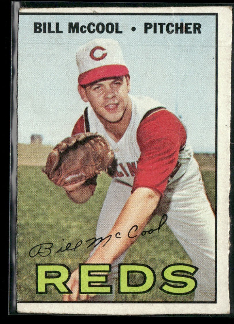 Bill McCool 1967 Topps #353 Cincinnati Reds