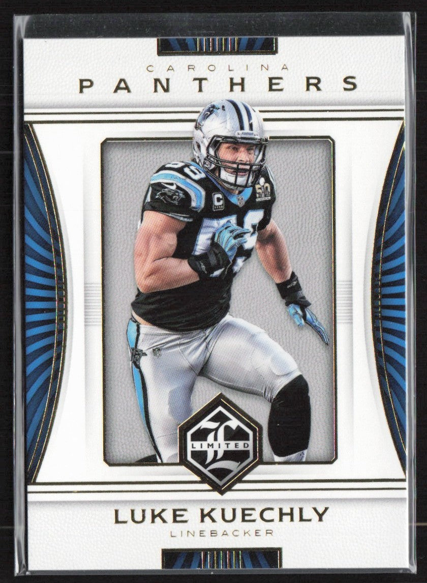 Luke Kuechly 2017 Panini Limited #68 Carolina Panthers