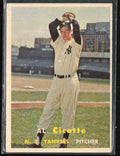 Al Cicotte 1957 Topps #398 New York Yankees