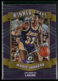 Magic Johnson 2024 Donruss Optic Winner Stays #11 Los Angeles Lakers