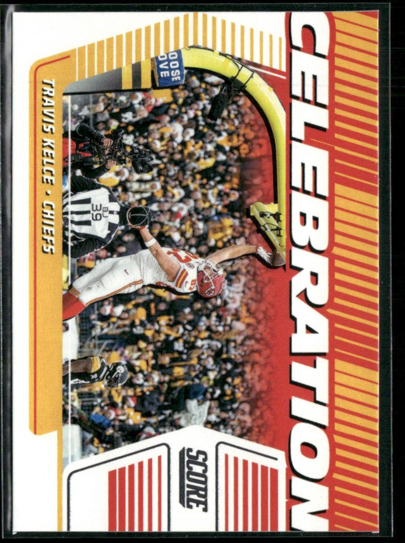 Travis Kelce 2025 Panini Score Celebration #C-TKE Kansas City Chiefs