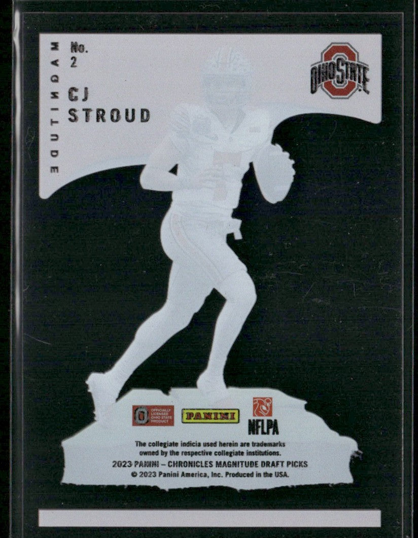 C.J. Stroud 2023 Panini Chronicles Draft Picks Magnitude RC #2