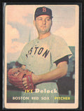 Ike Delock 1957 Topps #63 Boston Red Sox