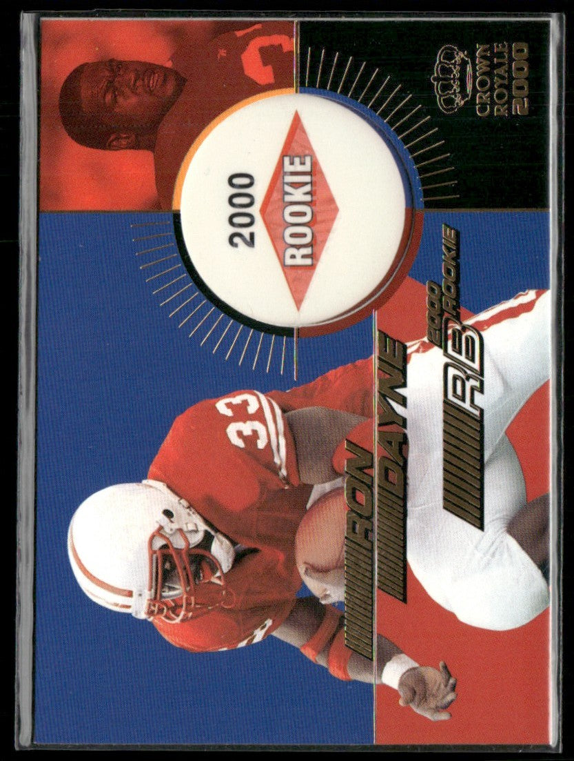 Ron Dayne 2000 Pacific Crown Royale Rookie RC #17 Wisconsin Badgers