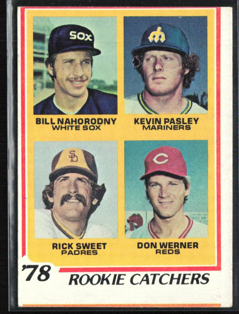 Bill Nahorodny/Kevin Pasley/Rick Sweet/Don Werner 1978 Topps RC #702