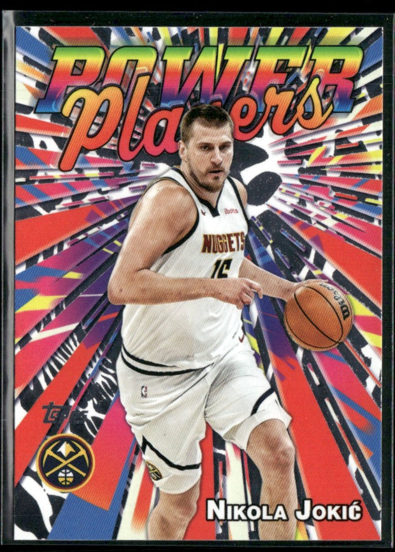 Nikola Jokic 2025 Topps Power Players #PP-12 Denver Nuggets