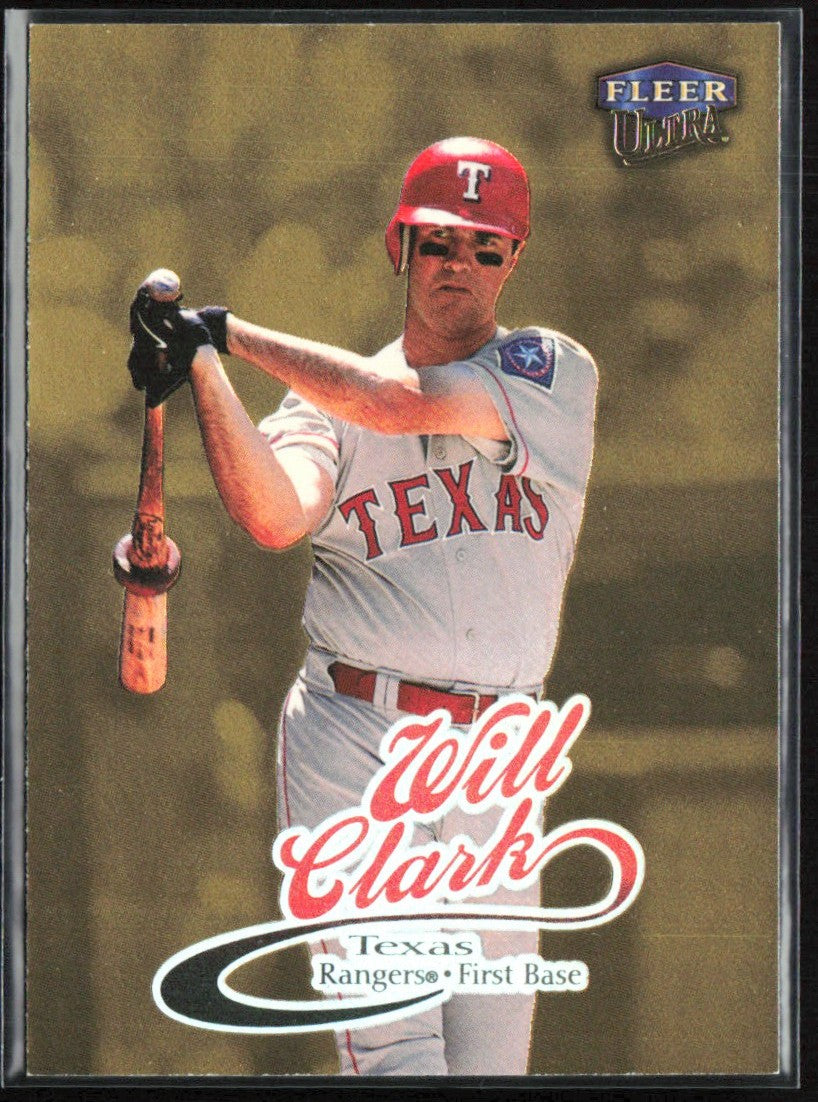 Will Clark 1999 Fleer Ultra Gold Medallion #198G Texas Rangers