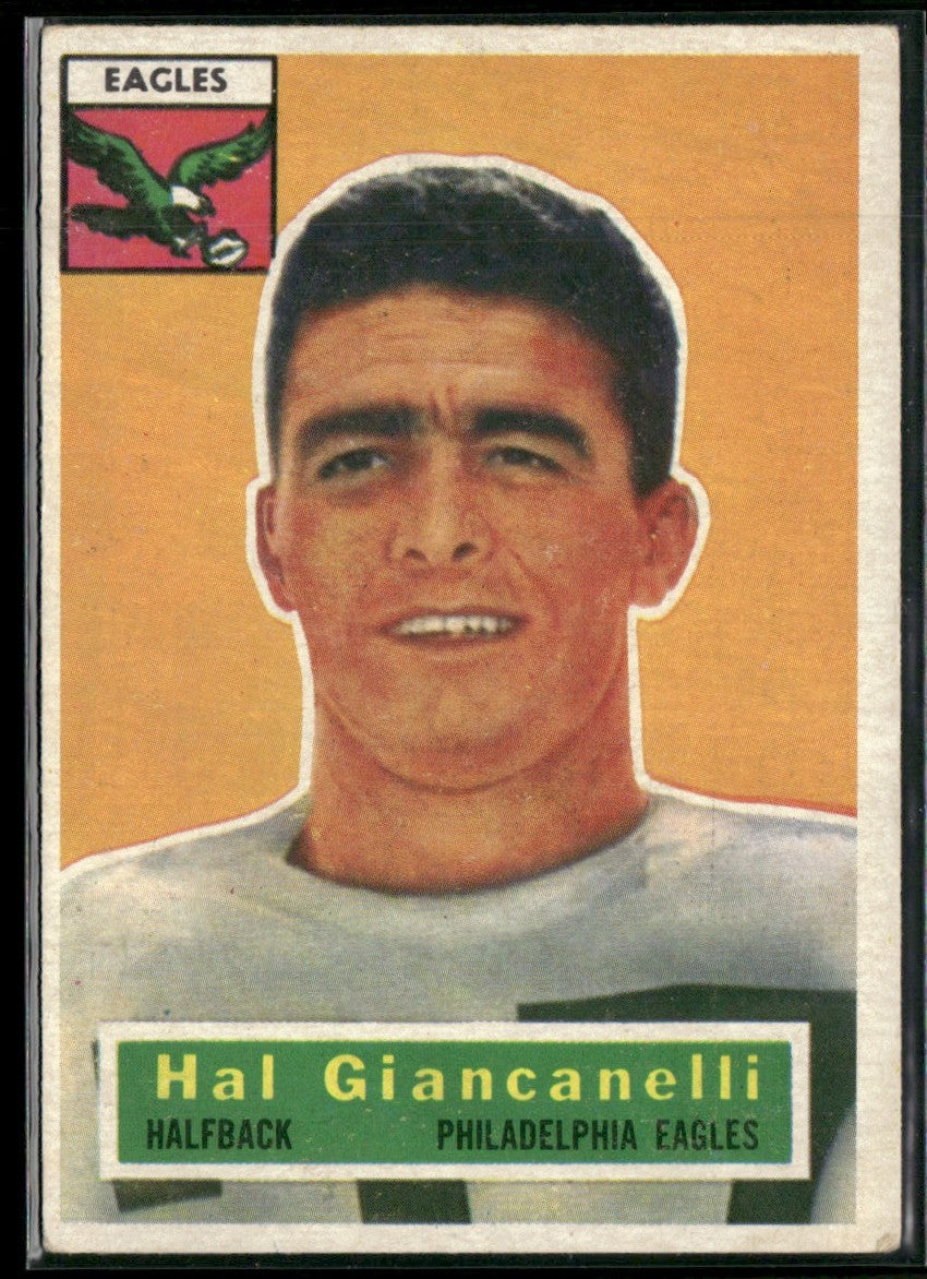 Hal Giancanelli 1956 Topps #16 Philadelphia Eagles