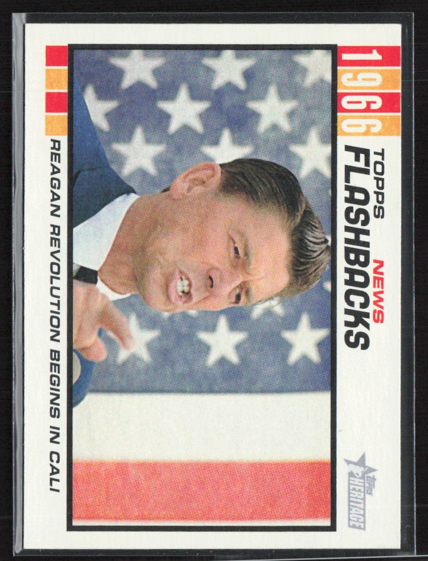 Ronald Reagan 2015 Topps Heritage News Flashback #NF-6