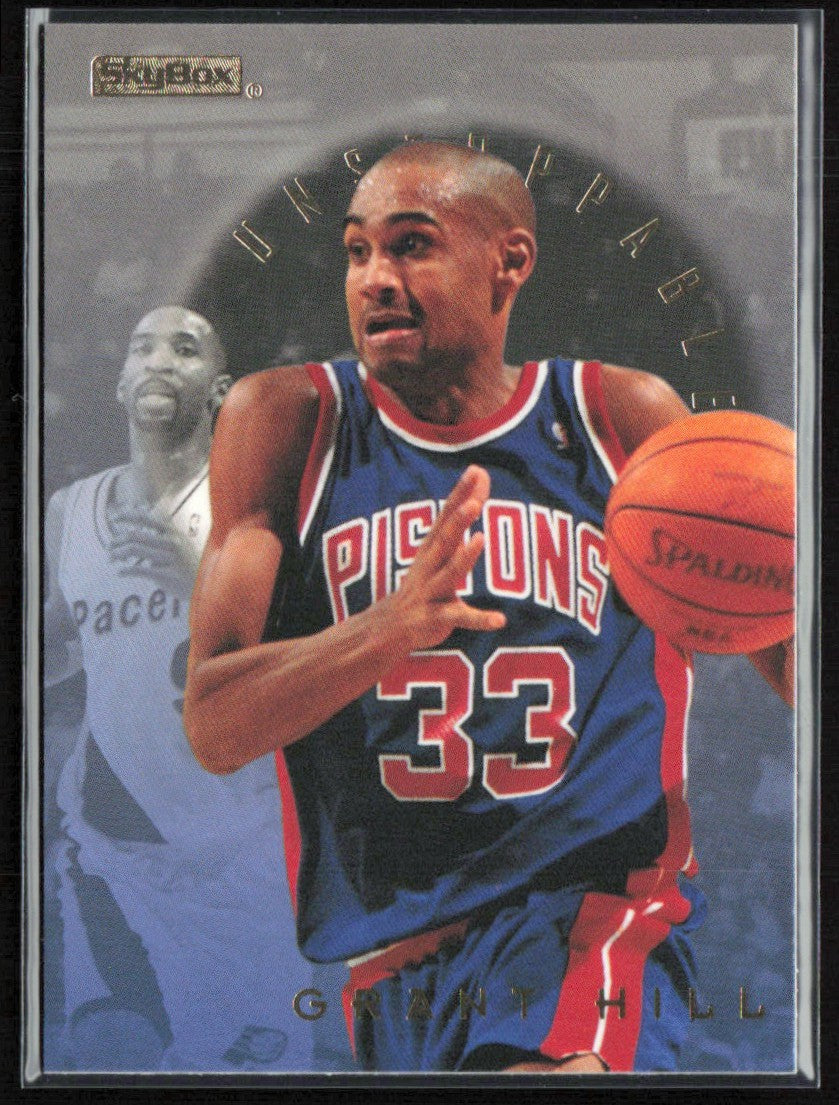 Grant Hill 1996 SkyBox Unstoppable #7 Detroit Pistons