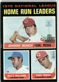 Bench Williams Perez 1971 Topps #66 Cincinnati Reds