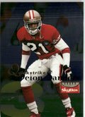 Deion Sanders 1995 Skybox Quickstrike #Q7 San Francisco 49ers