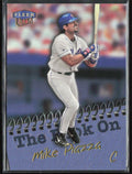 Mike Piazza 1999 Fleer Ultra The Book On #15 Los Angeles Dodgers