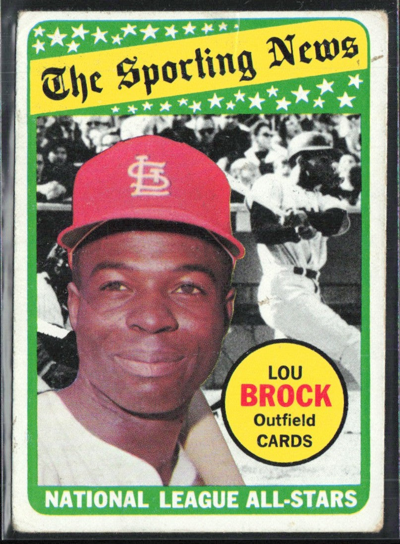 Lou Brock 1969 Topps #428.0 St. Louis Cardinals