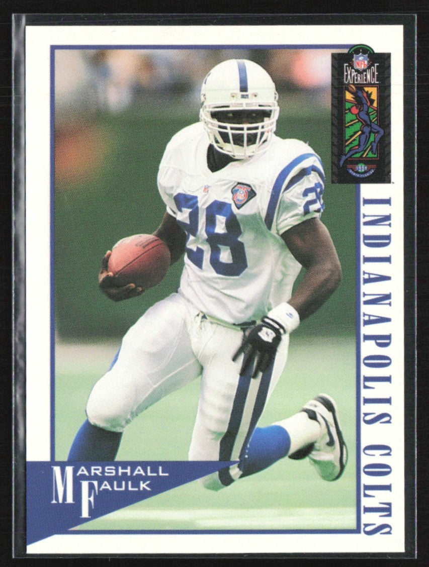 Marshall Faulk 1995 Classic NFL Experience #41 Indianapolis Colts