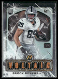 Brock Bowers 2024 Topps Resurgence Voltaic RC #V-7 Las Vegas Raiders