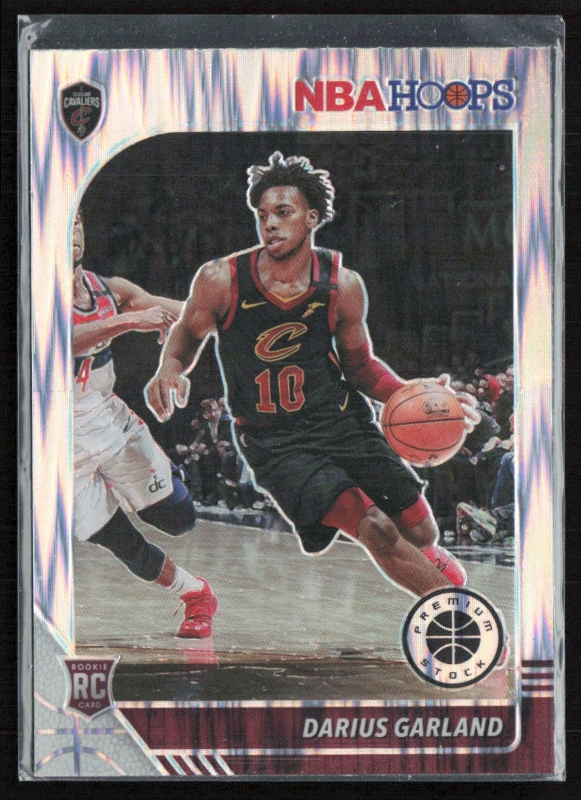 Darius Garland 2019 Panini NBA Hoops Premium Stock Flash RC #251