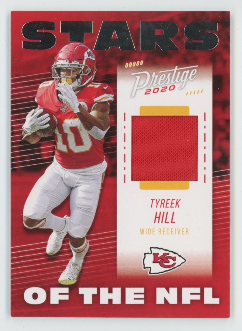 Tyreek Hill 2020 Panini Prestige Stars of the NFL #SN-TH Kansas City Chiefs