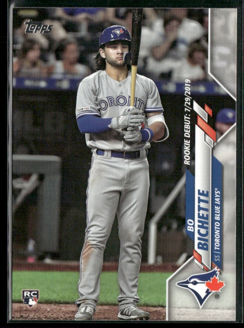 Bo Bichette 2020 Topps Update RC #U-1 Toronto Blue Jays