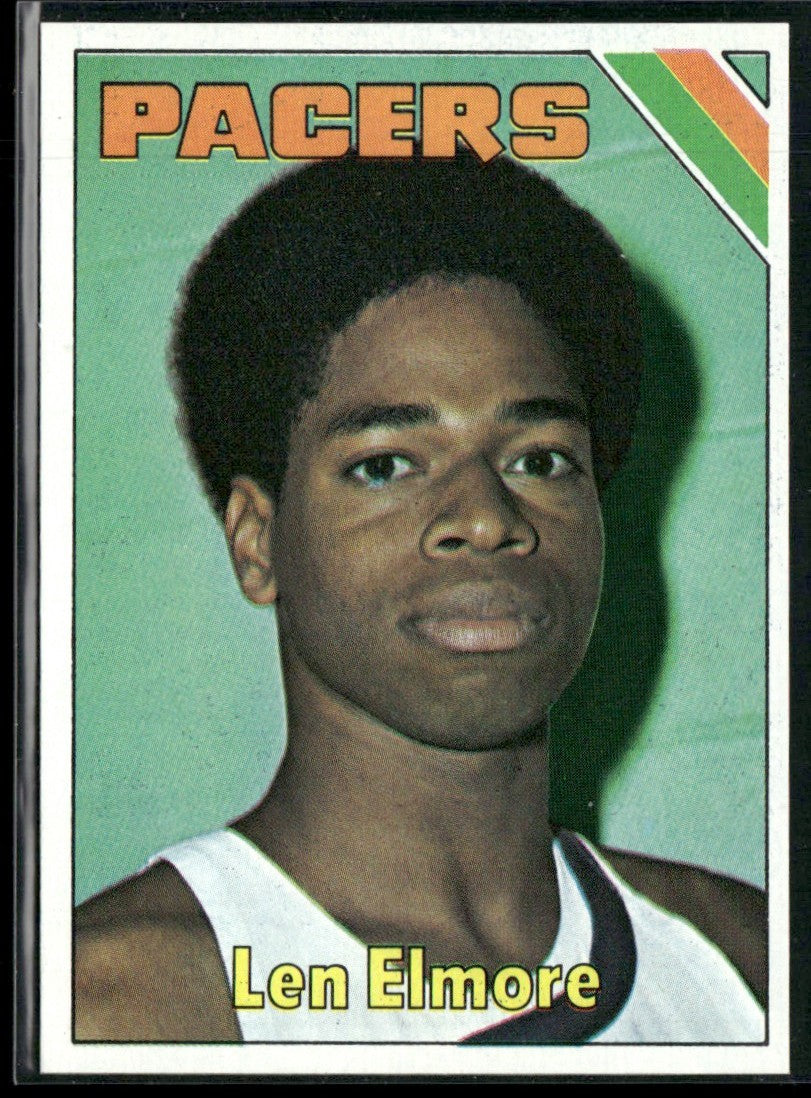 Len Elmore 1975 Topps RC #259 Indiana Pacers