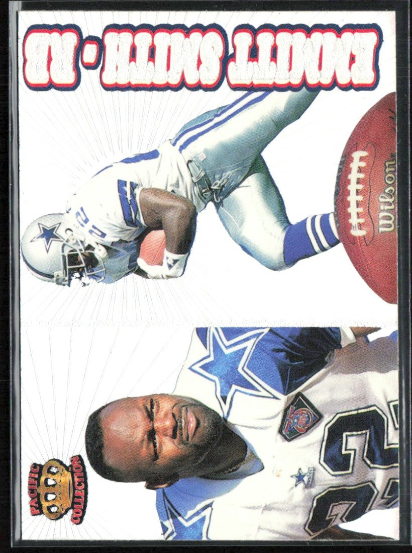 Emmitt Smith 1995 Pacific Collection #134 Dallas Cowboys