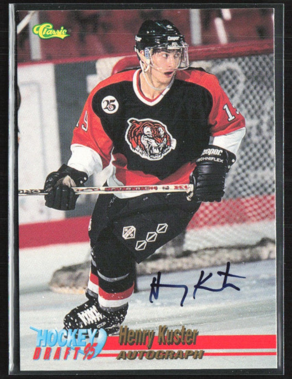 Henry Kuster 1995 Classic Draft RC AUTO Medicine Hat Tigers