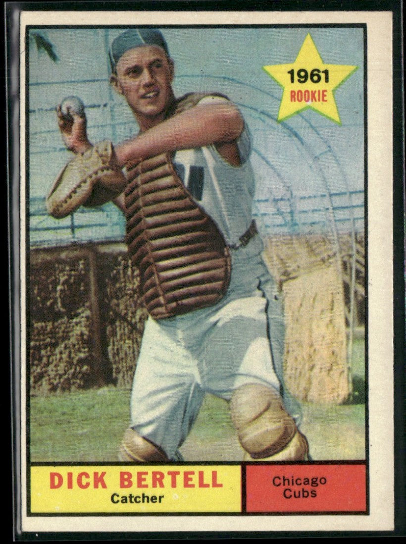 Dick Bertell 1961 Topps RC #441 Chicago Cubs