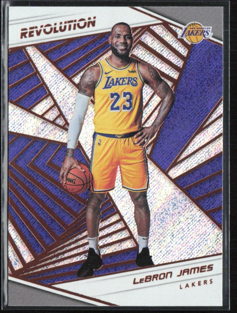 LeBron James 2018 Panini Revolution #40 Los Angeles Lakers