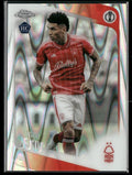 Igor Jesus 2025 Topps Chrome UEFA Club Competitions Raywave RC #161