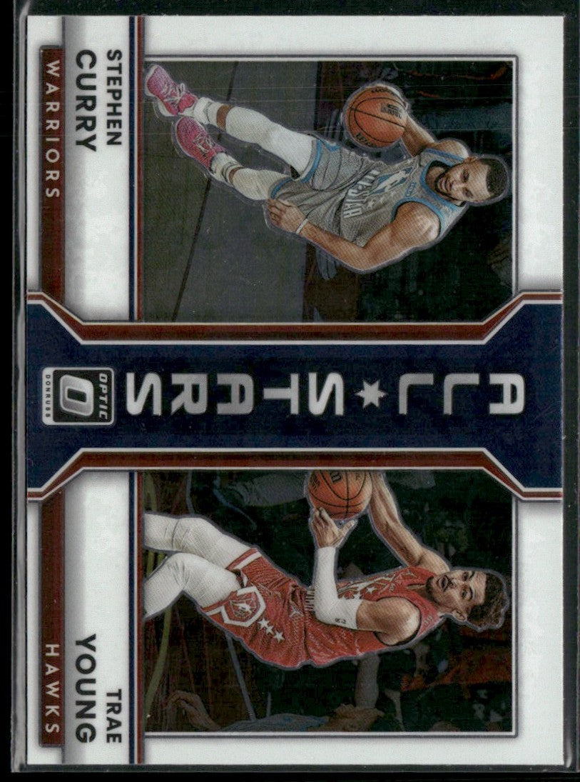 Stephen Curry/Trae Young 2023 Donruss Optic All Stars #2