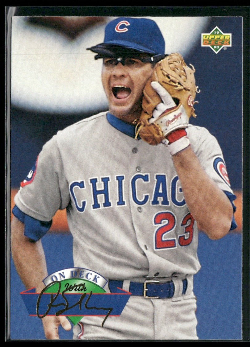 Ryne Sandberg 1993 Upper Deck On Deck #D22 Chicago Cubs