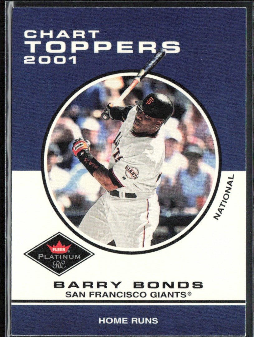 Barry Bonds 2001 Fleer Platinum #426 San Francisco Giants