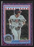 Parker Leoff 2025 Panini Stars & Stripes Purple /99 #10 USA