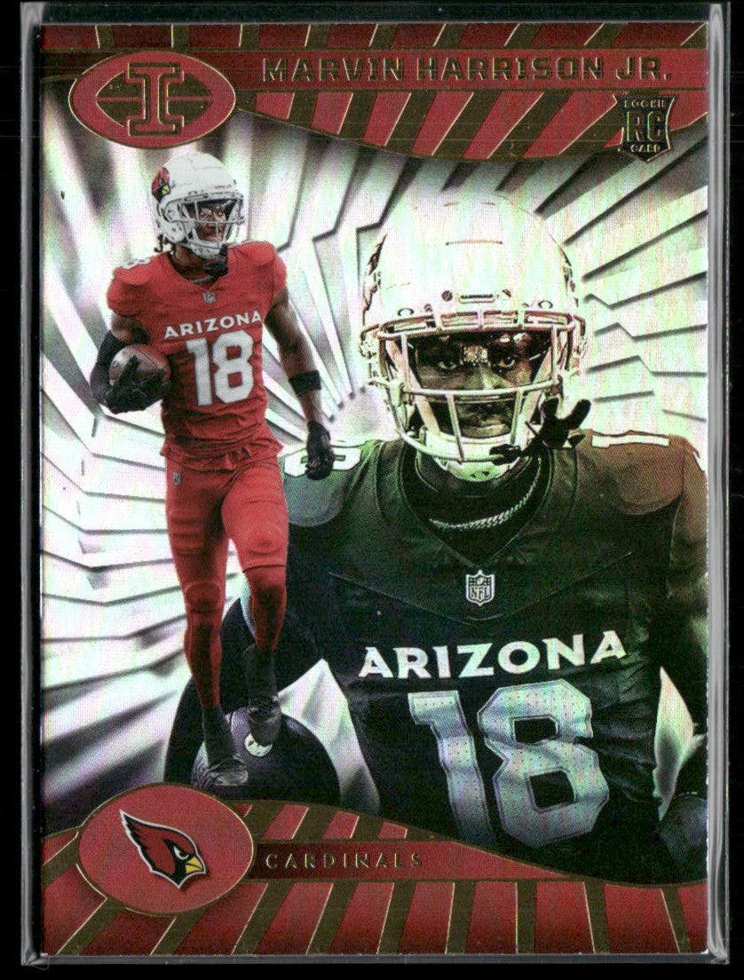 Marvin Harrison Jr. 2024 Panini Illusions RC #3 Arizona Cardinals