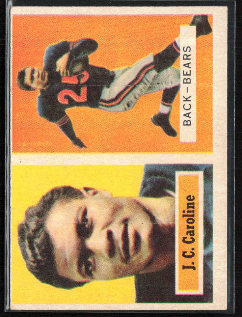 J.C. Caroline 1957 Topps #79 Chicago Bears