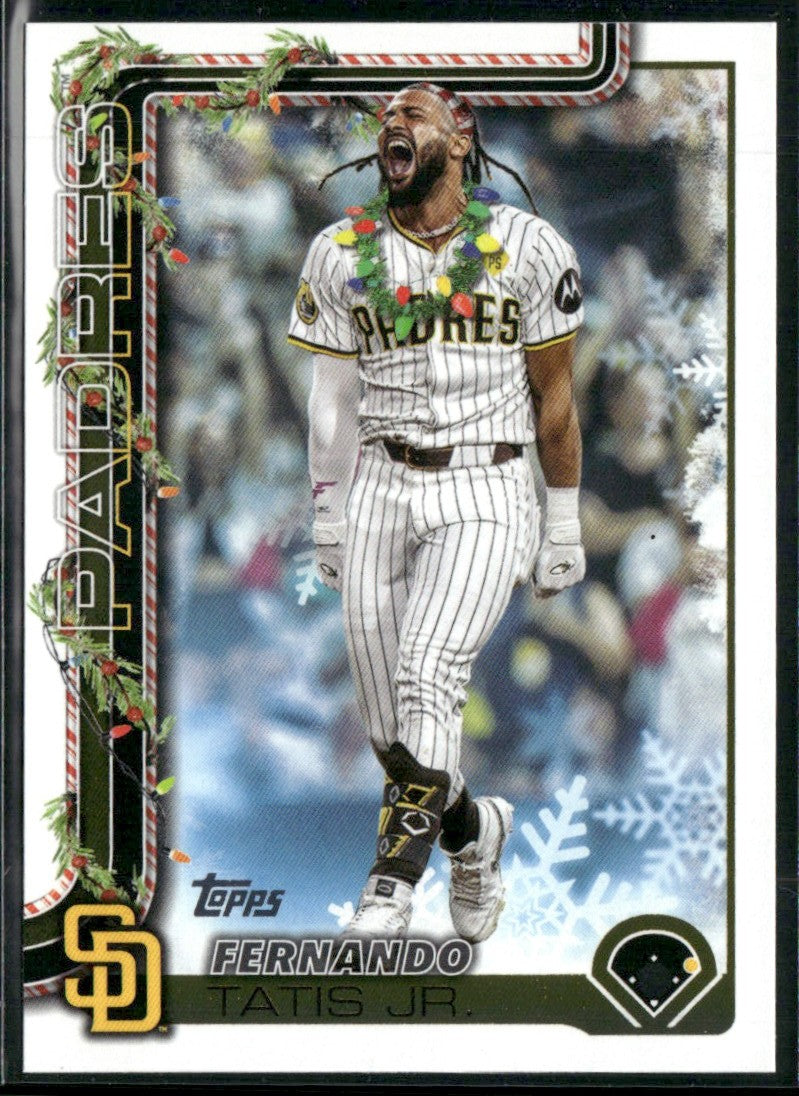 Fernando Tatis Jr. 2025 Topps Holiday SP Image Variation Lights Necklace #H170