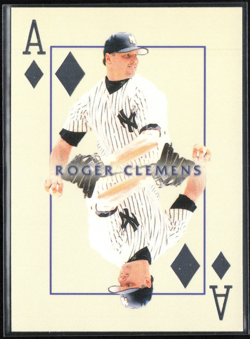 Roger Clemens 2000 Pacific Invincible Diamond Aces #13 New York Yankees
