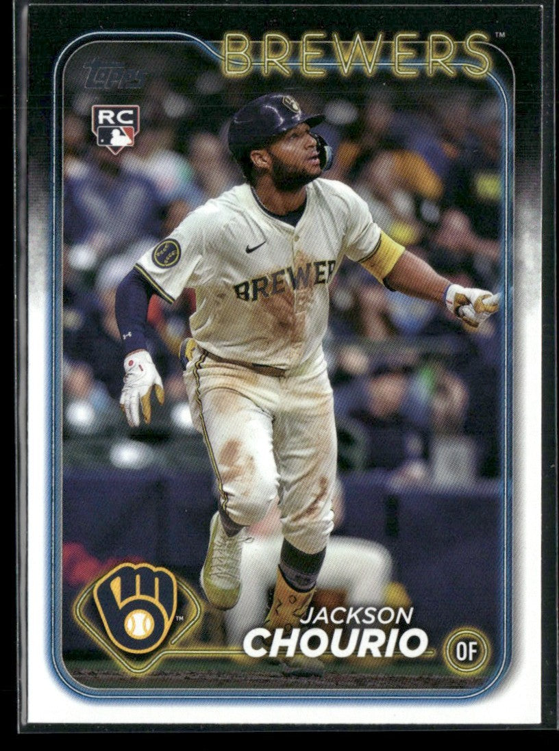 Jackson Chourio 2024 Topps Update RC #US240 Milwaukee Brewers