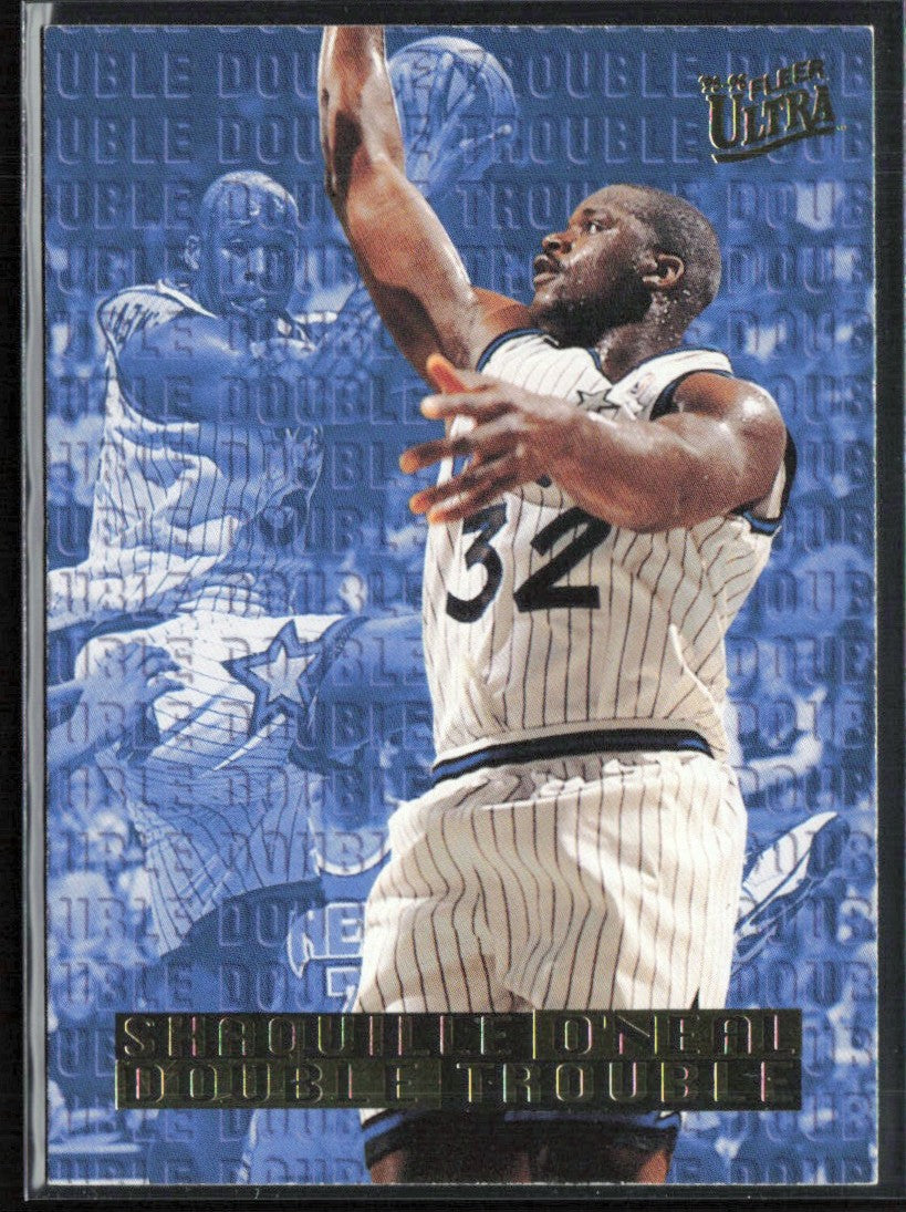 Shaquille O'Neal 1995 Fleer Ultra Double Trouble #6 Orlando Magic