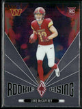 Luke McCaffrey 2024 Panini Phoenix Rookie Rising RC #RR-LMC