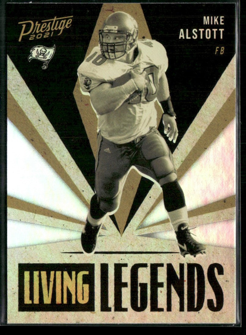 Mike Alstott 2021 Panini Prestige Living Legends #LL-29 Tampa Bay Buccaneers