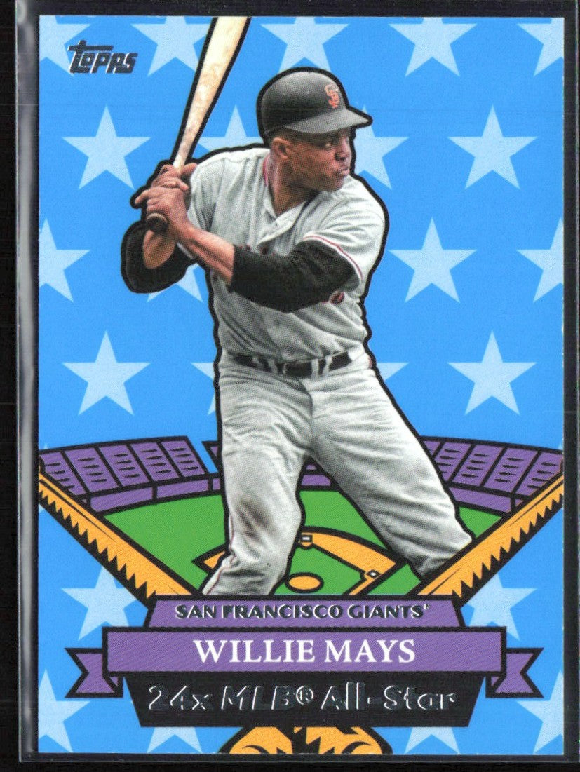 Willie Mays 2025 Topps Archives All-Stars #07AS-21 San Francisco Giants