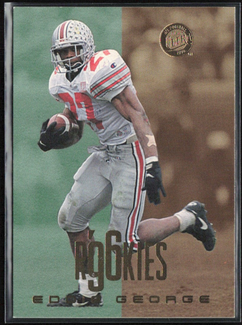 Eddie George 1996 Fleer Ultra #169 Ohio State Buckeyes