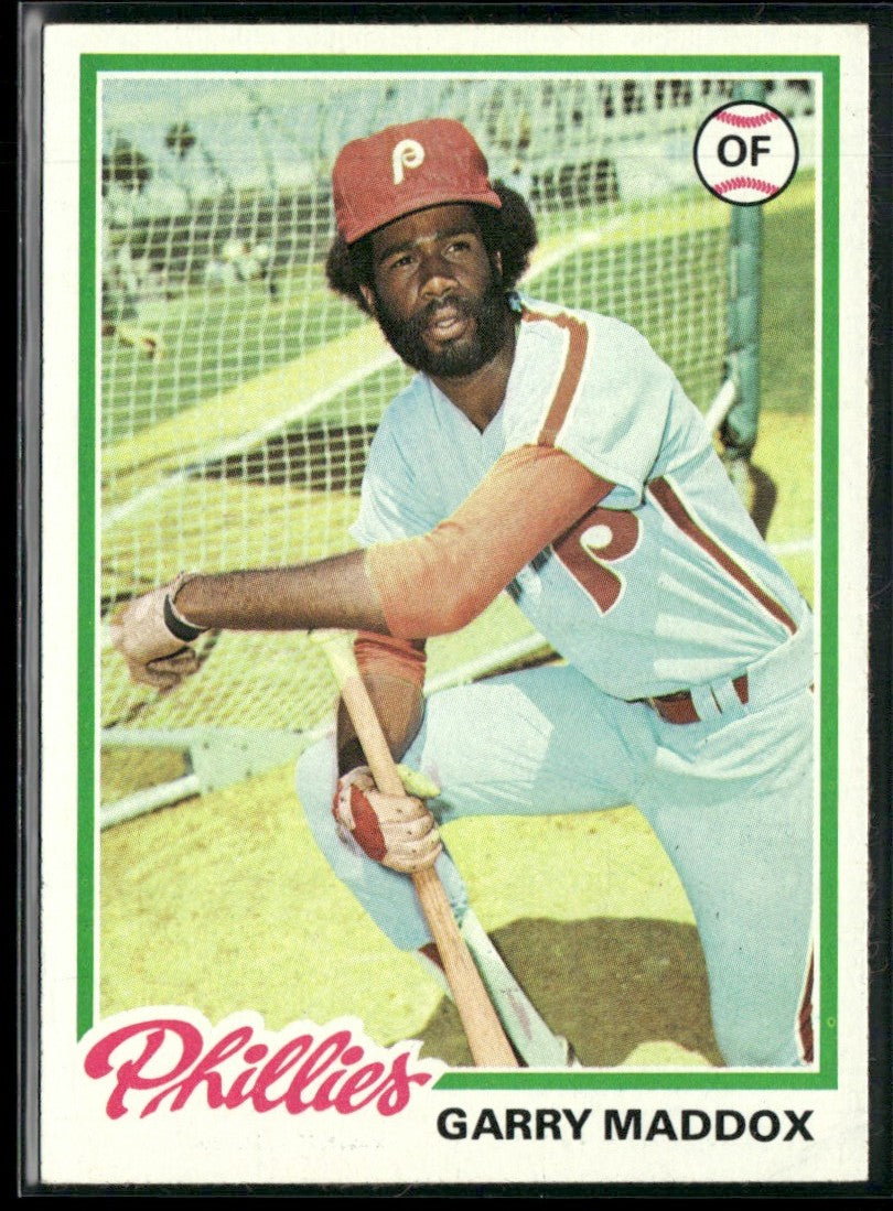Garry Maddox 1978 Topps #610 Philadelphia Phillies