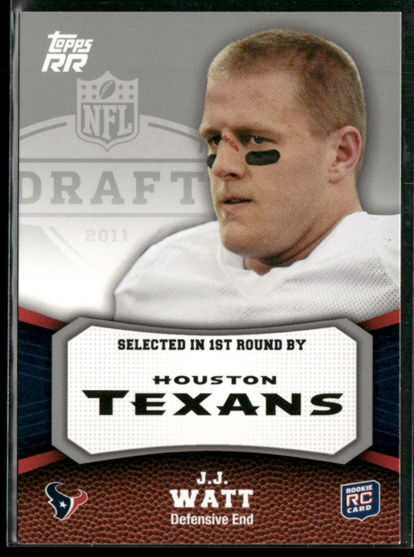 J.J. Watt 2011 Topps Rising Rookies RC #146 Houston Texans