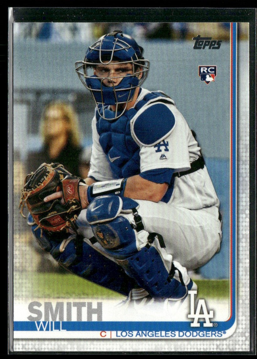 Will Smith 2019 Topps Update RC #US199 Los Angeles Dodgers