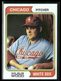 Wilbur Wood 1974 Topps #120 Chicago White Sox