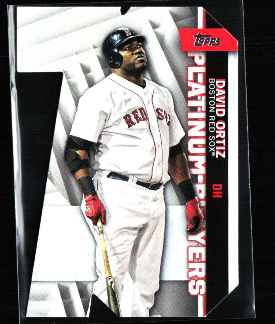 David Ortiz 2021 Topps Platinum Player Die Cut #PDC-67 Boston Red Sox